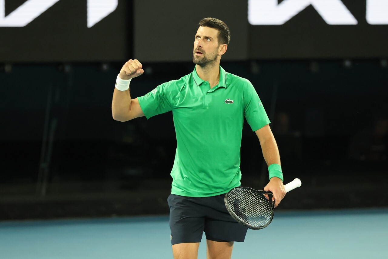 2026 호주오픈 준결승 조코비치 vs 시너 관련 이미지