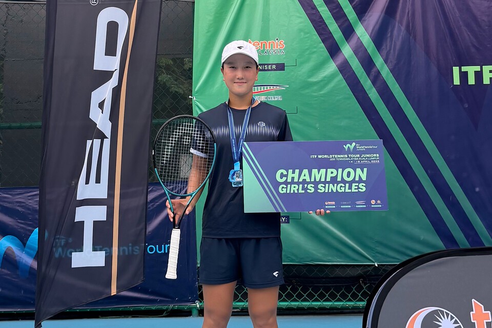 J200 쿠알라룸푸르 우승 정의수, ITF 세계주니어랭킹 53위 점프 - 뉴스 썸네일 이미지