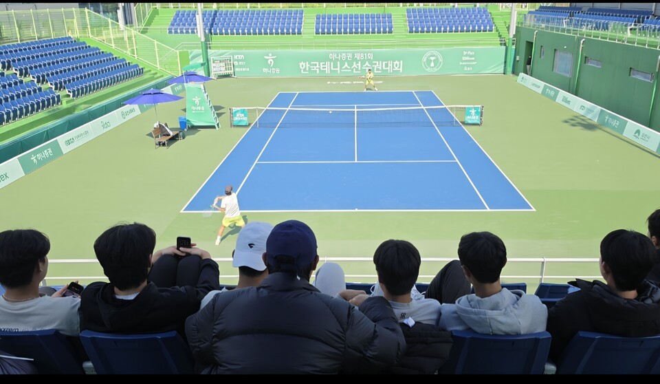 우승상금 2500만원! 제81회 한국테니스선수권 막 올랐다...정연수(명지대... - 뉴스 썸네일 이미지